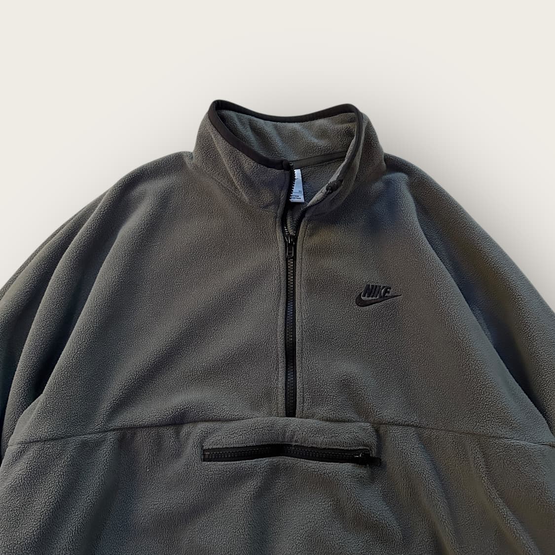 나이키 블루그레이 하프 플리스 반집업 상품이미지3