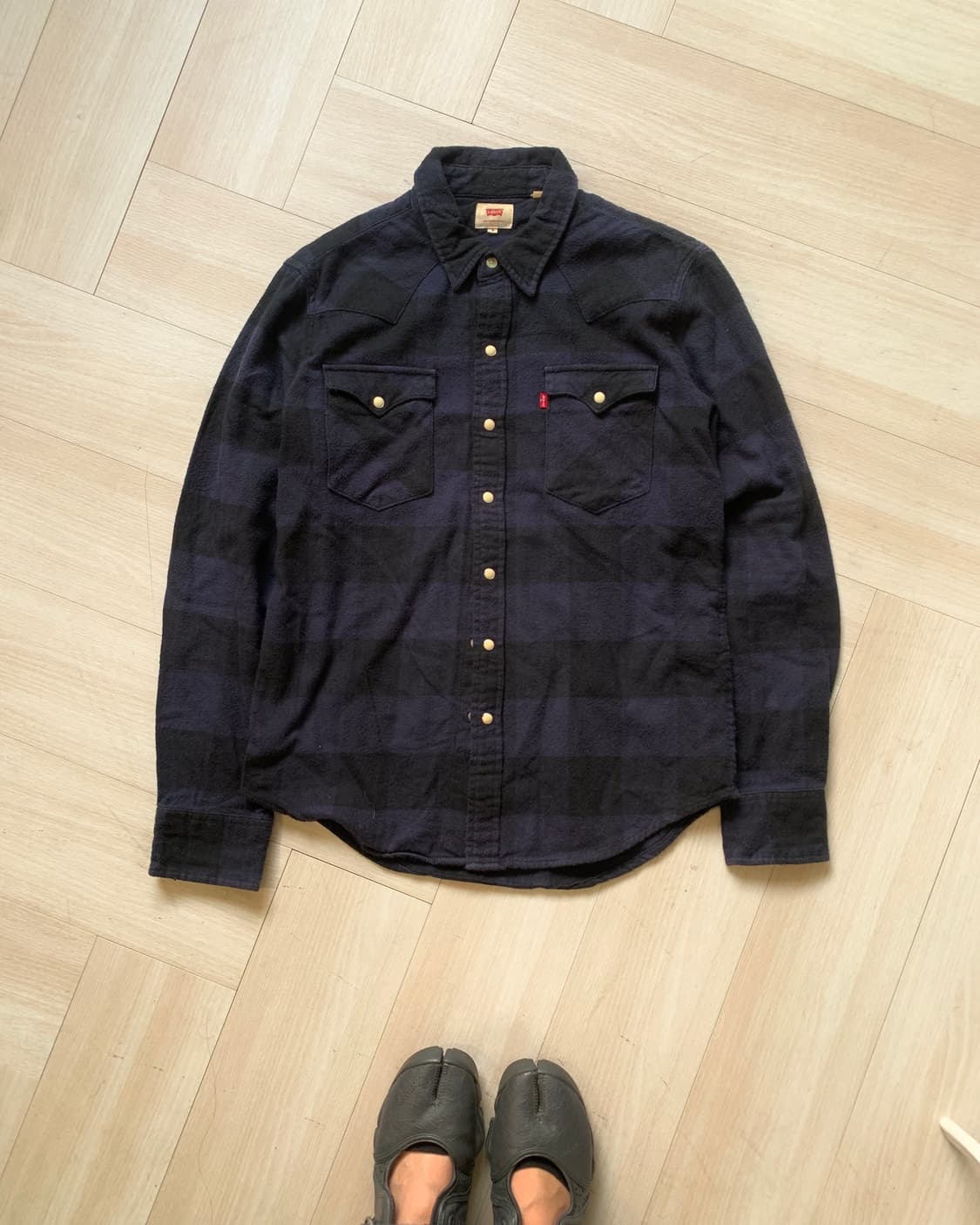 [LEVI'S] check cotton shirts 상품이미지3