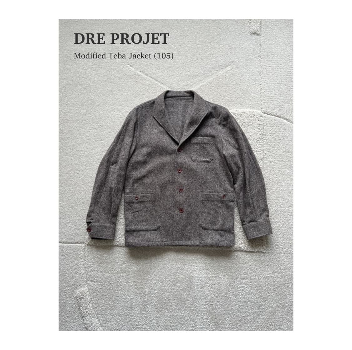 드레프로젯 모디파이드 테바자켓 (105) 상품이미지1