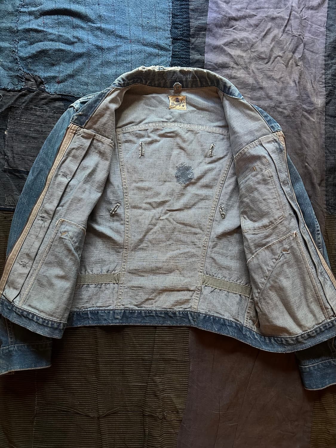 60s USA 빈티지 랭글러 11MJZ 데님 자켓 24MJZ 상품이미지9