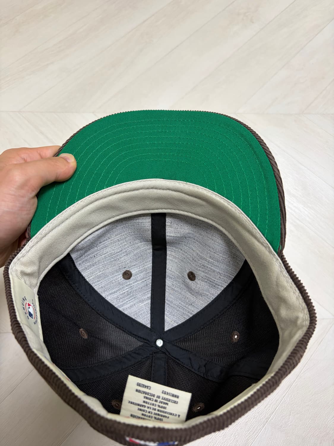 뉴에라x피어오브갓 코듀로이 사이즈캡(7 1/8, 56.8cm) 상품이미지6