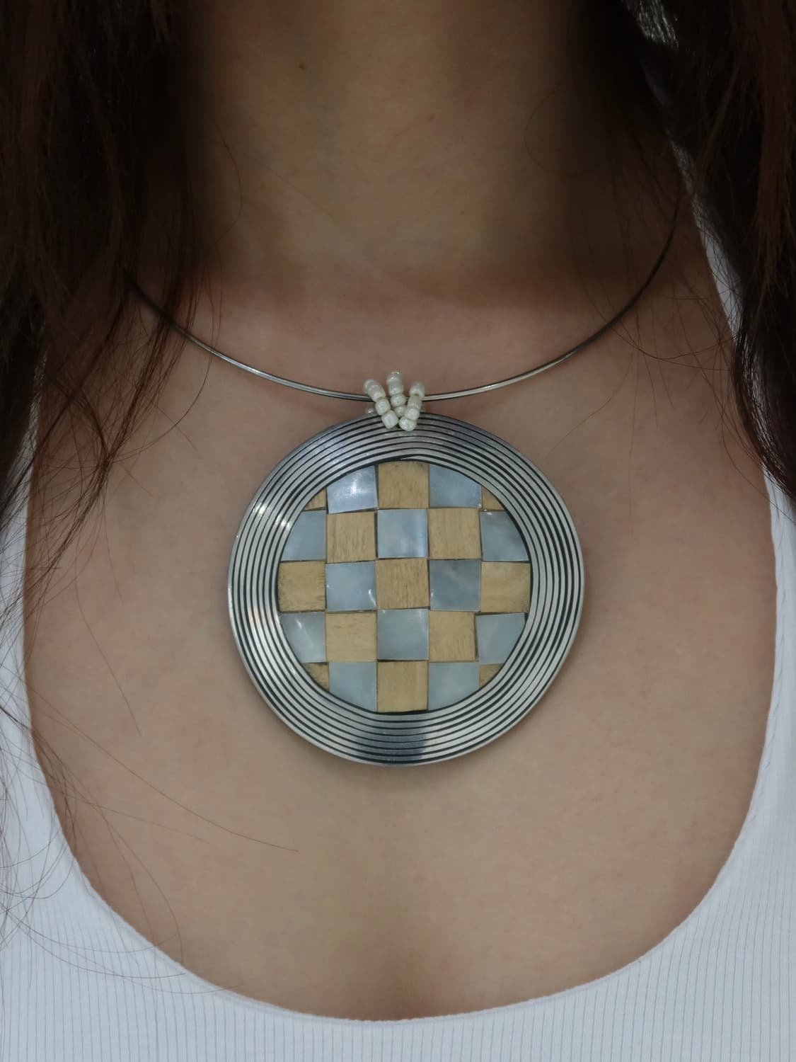 mosaic necklace 상품이미지1