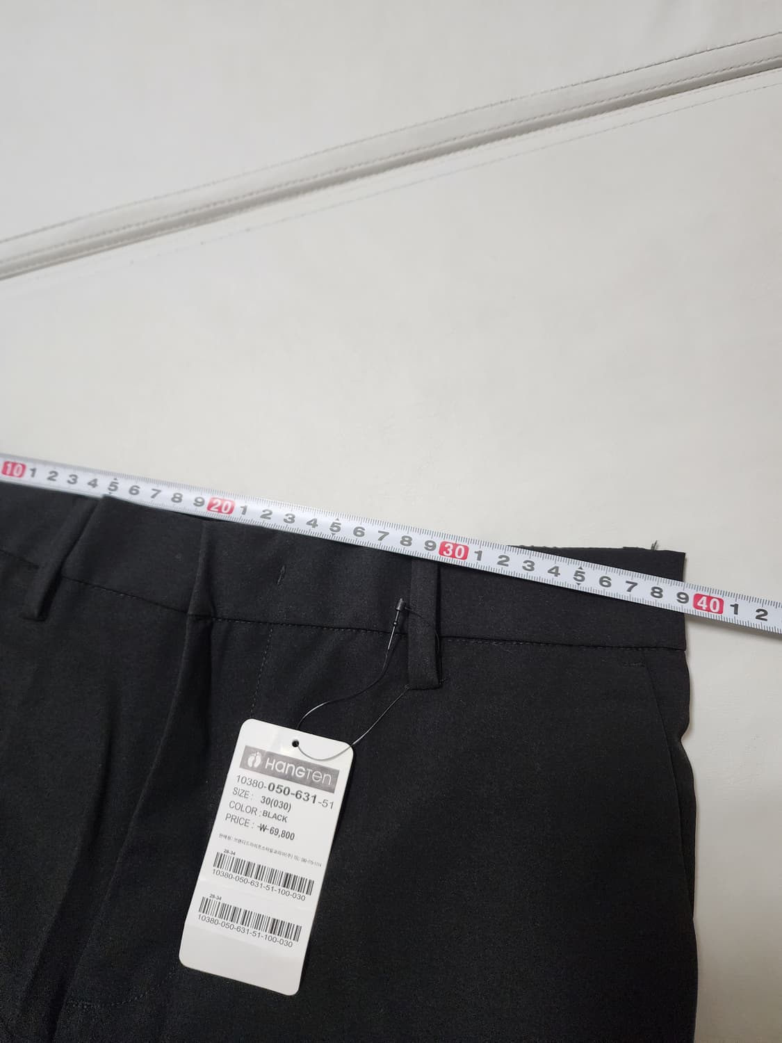 행텐카고팬츠바지블랙30사이즈 상품이미지6