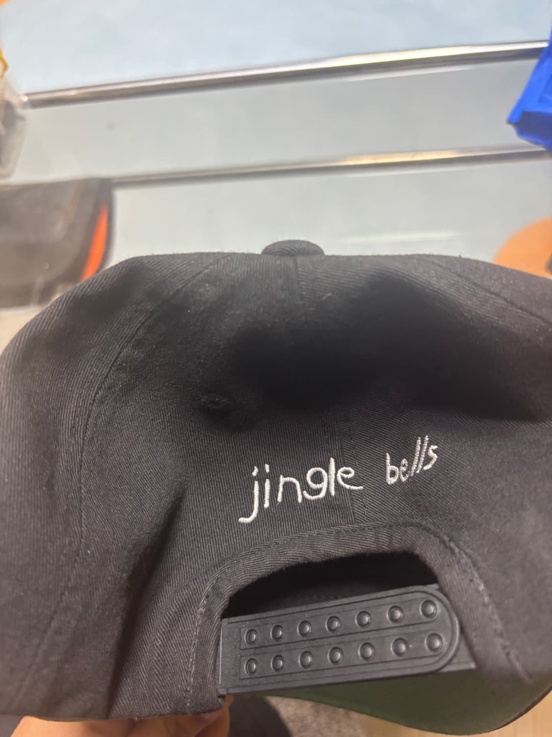 더긱스 5패널캡 블랙컬러 상품이미지2