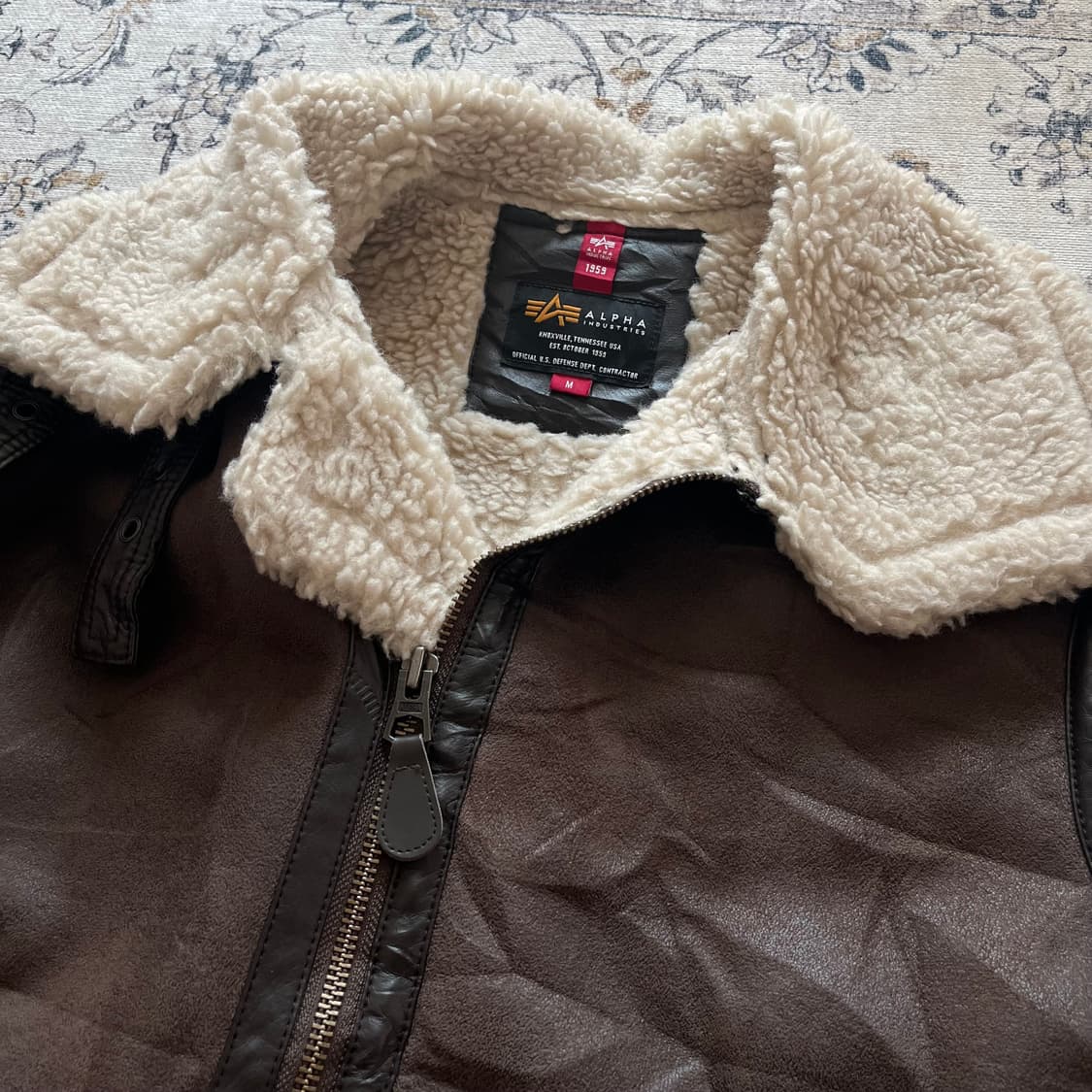 알파인더스트리 쉐르파 무스탕 자켓 상품이미지2
