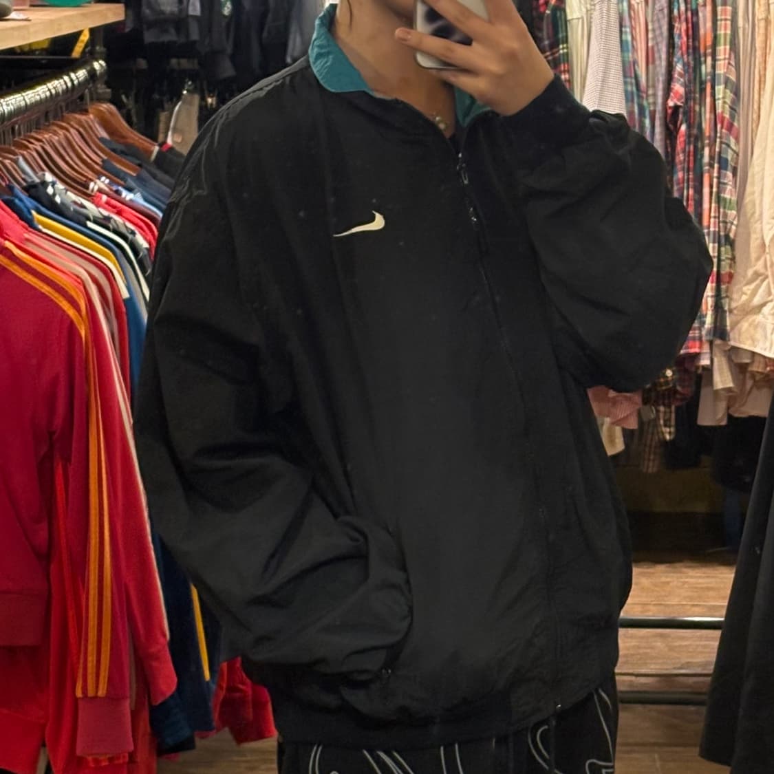 [HI] Nike바람막이 블랙 상품이미지5