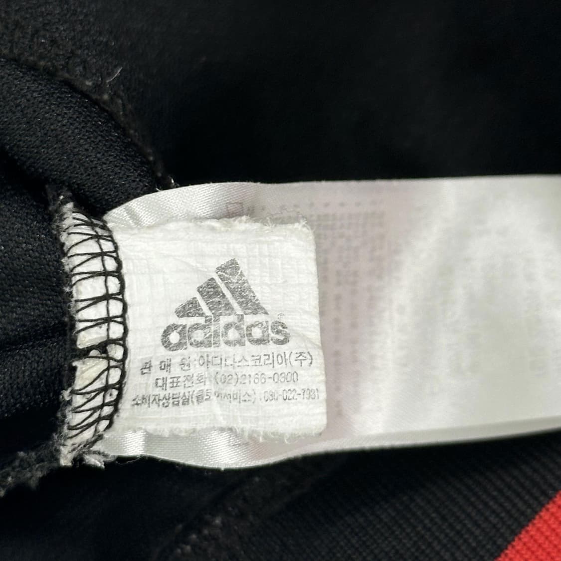 아디다스 AC밀란 풋볼 블랙 트랙탑 져지 (L) 상품이미지7