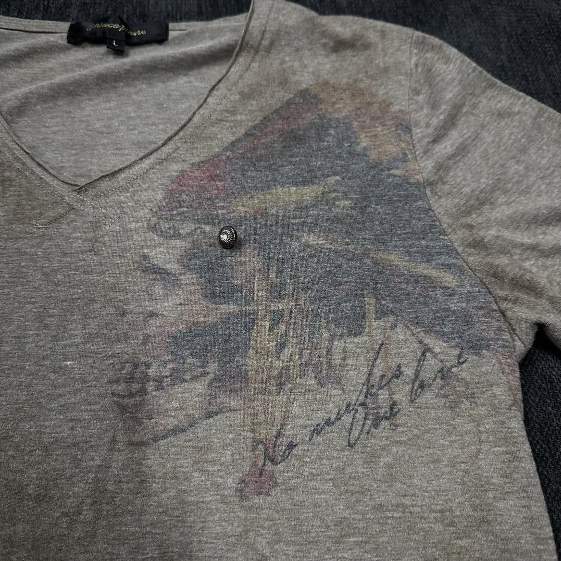 back feather printing vkei short 상품이미지6