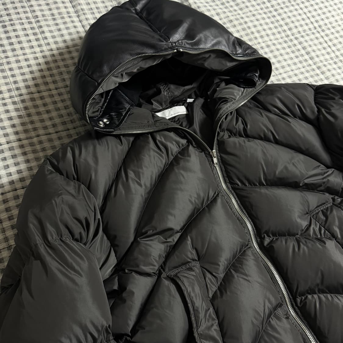 (M) Random Identities 랜덤아이덴티티 패딩 블랙  상품이미지4