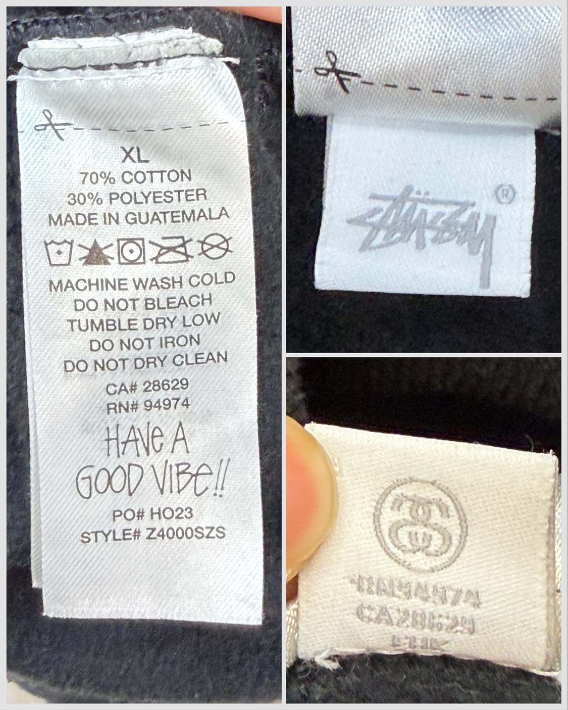 스투시 스콜피온 후드 집업 상품이미지8