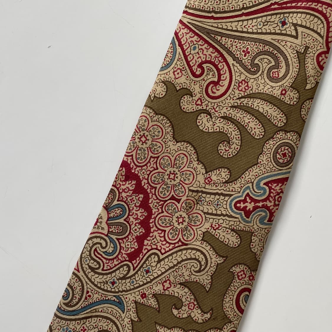 크리스찬 디올(Dior) 페이즐리 정품 명품넥타이 8.3cm 상품이미지10