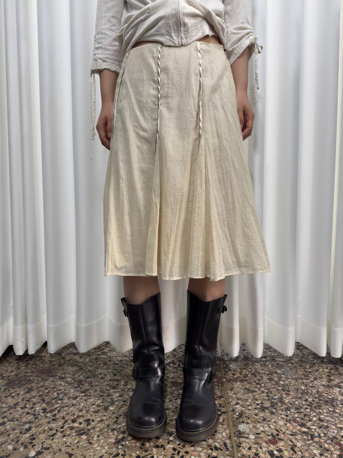 ined glitter design skirt 상품이미지3