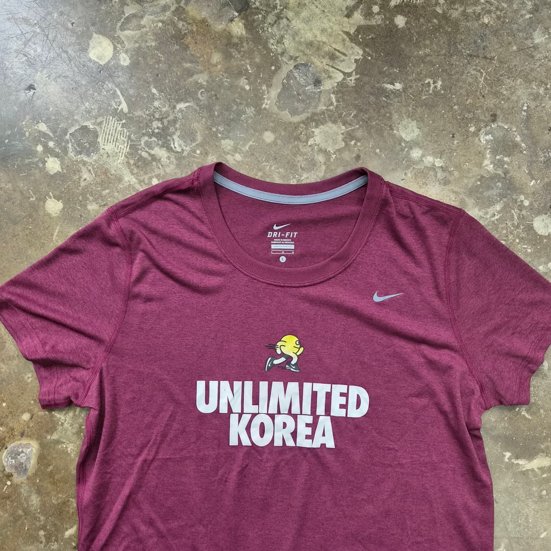 L) 나이키 런닝 반팔티 반팔티셔츠 런닝코어 상품이미지2