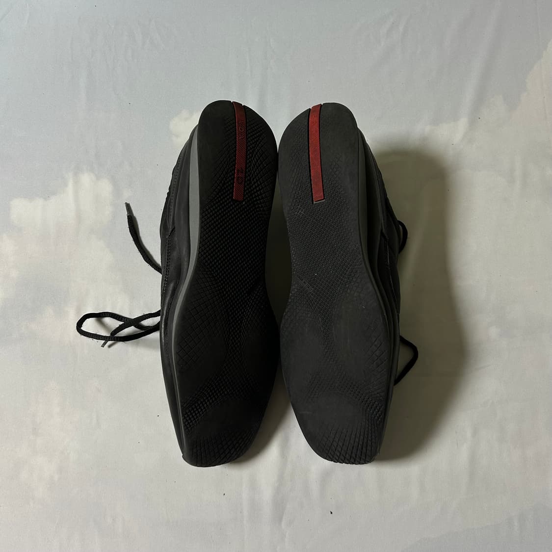 Prada sports semi square toe sneakers 상품이미지5