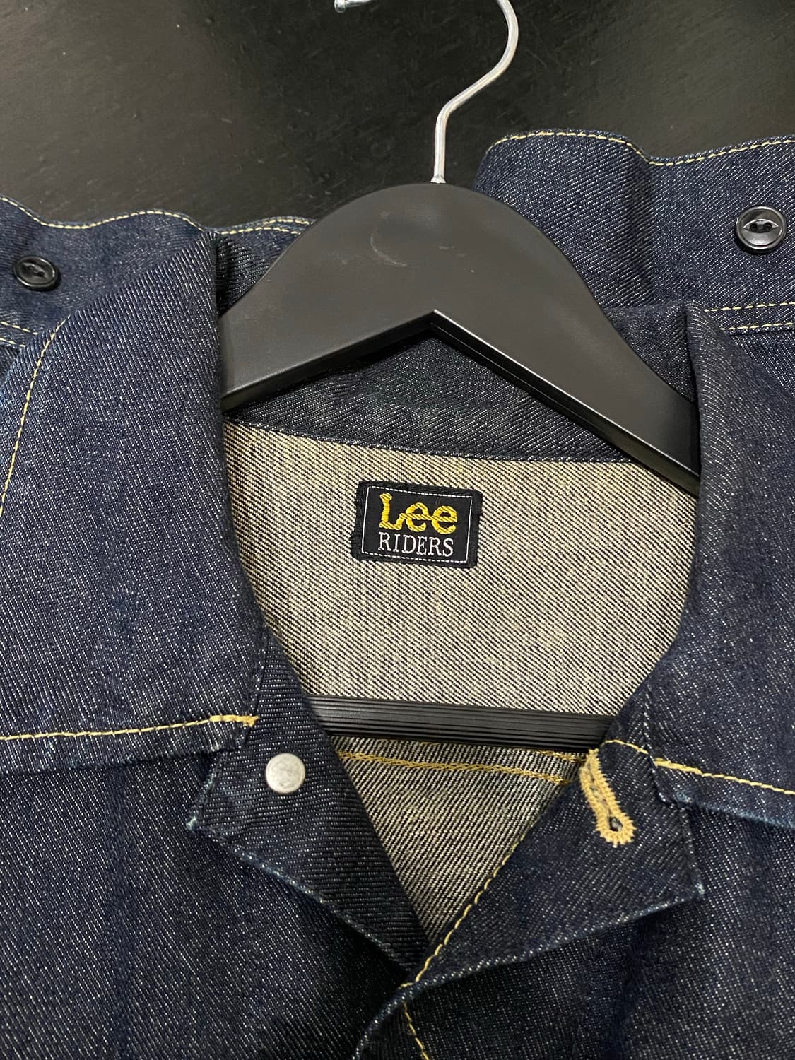 Lee 옐로 스티치 데님 자켓 상품이미지5