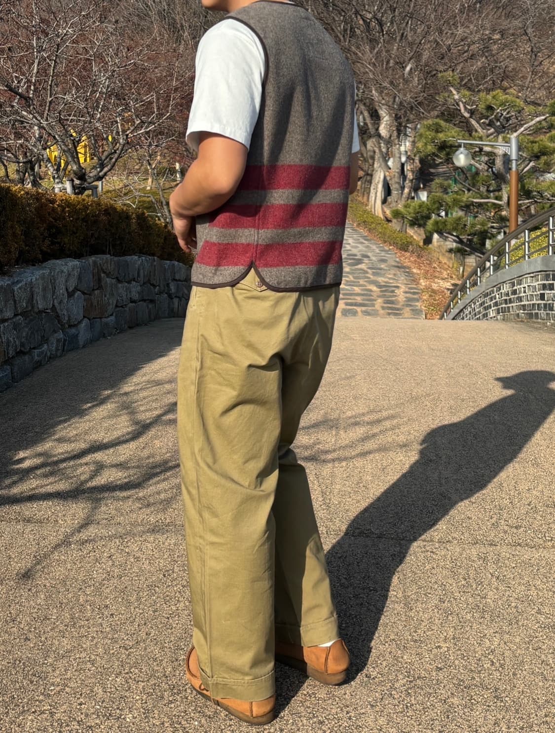 갭 펠트울 베스트 XL 상품이미지5