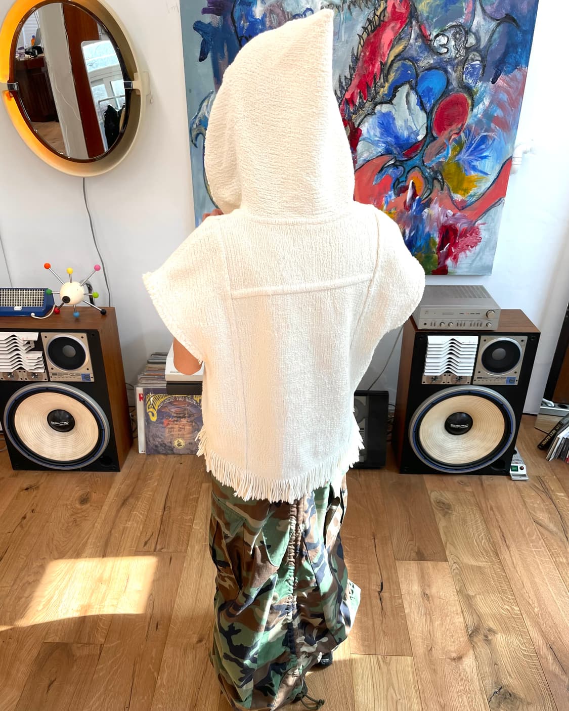 [38] 이자벨마랑 멕시칸 파카 후드 베스트 상품이미지1