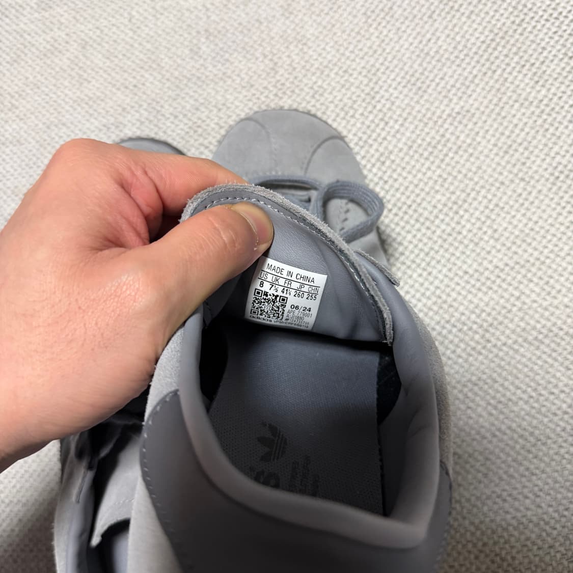 아디다스 슈타트 그레이 쓰리 그레이 파이브 상품이미지4