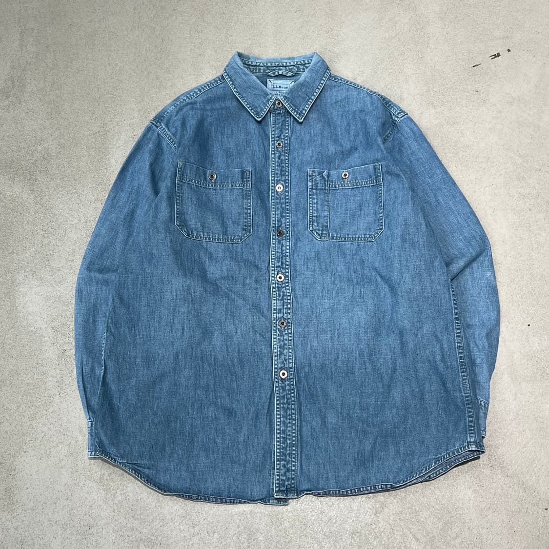 엘엘빈 워크 데님셔츠 s10416 상품이미지1