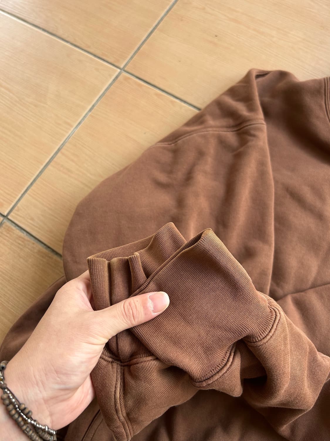 Yeezy Gap 이지갭 퍼펙트후디 브라운 XL 상품이미지5