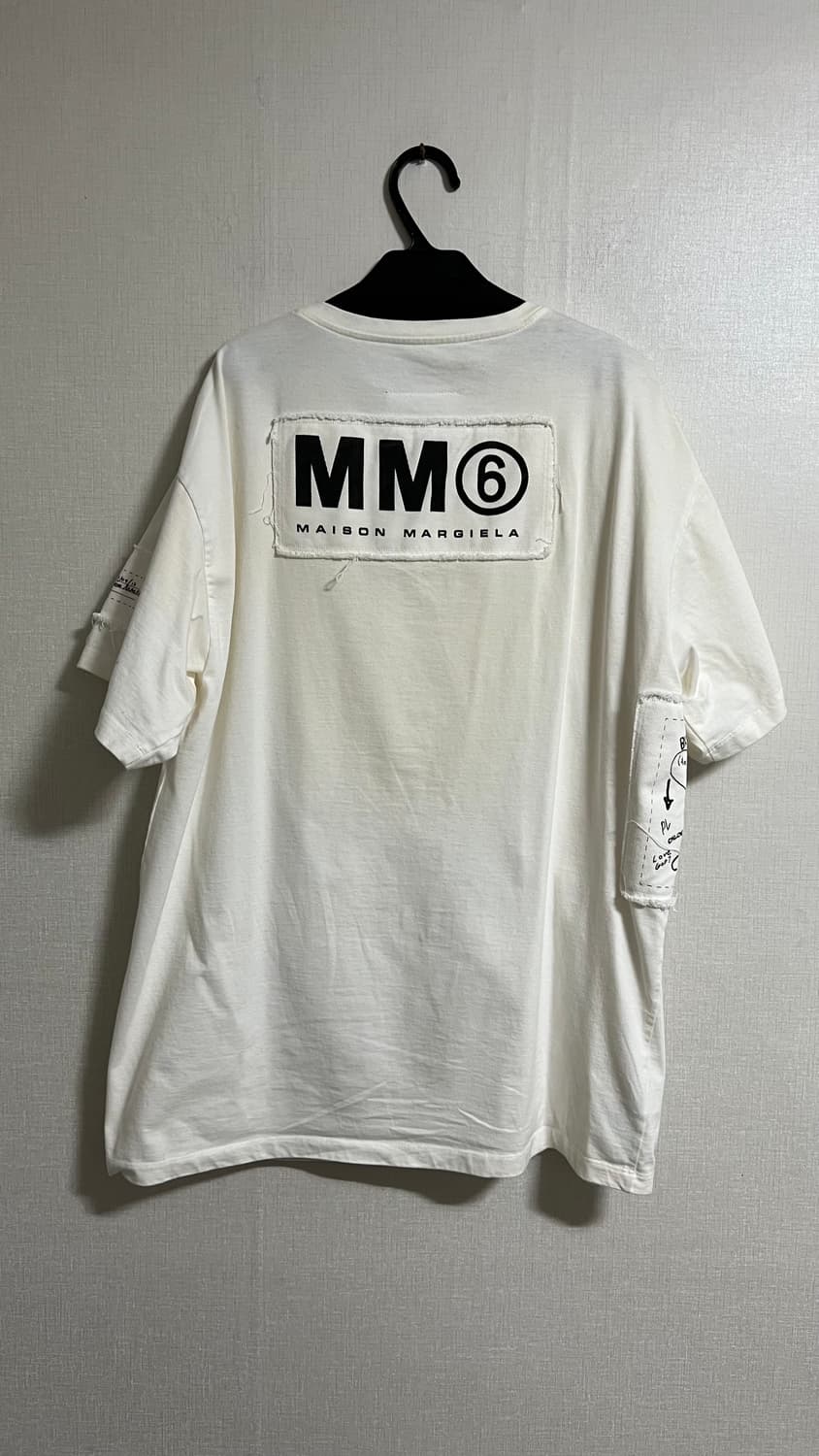 MM6 메종 마르지엘라 오버핏 반팔 티셔츠 상품이미지10