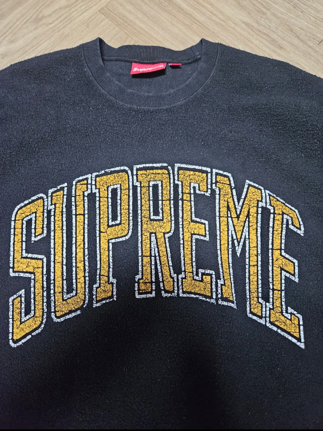 슈프림 인사이드 아웃 크루넥 블랙 L 상품이미지2