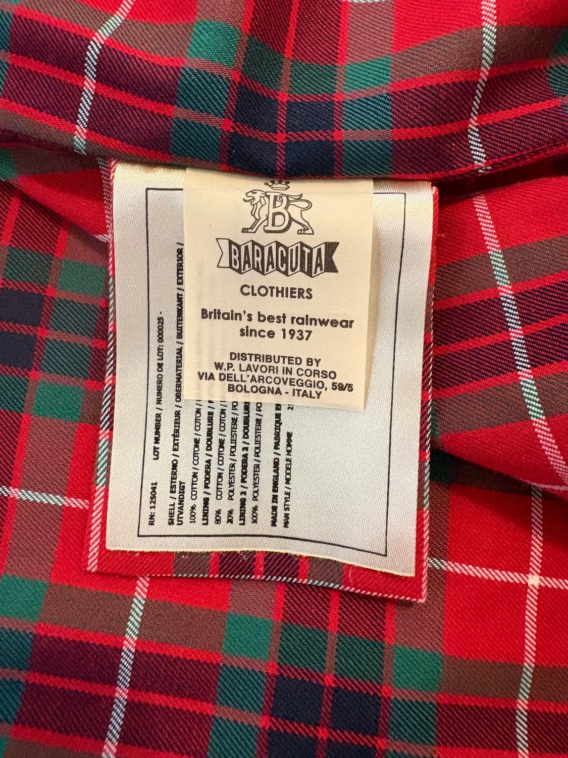 BARACUTA 바라쿠타 Harrington Jacket / 44size 상품이미지5