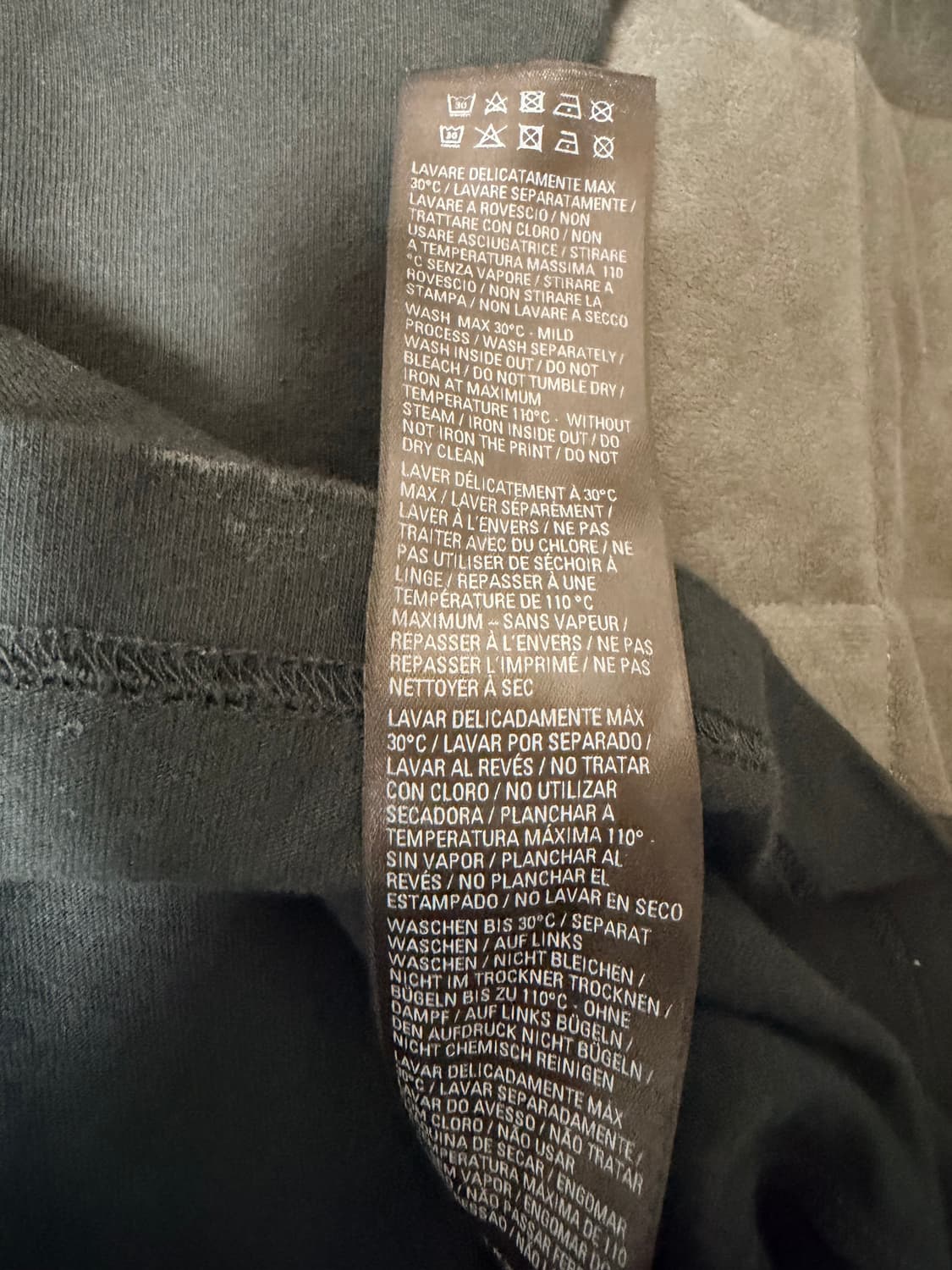 발렌시아가 메탈리카 로고 반팔 상품이미지8