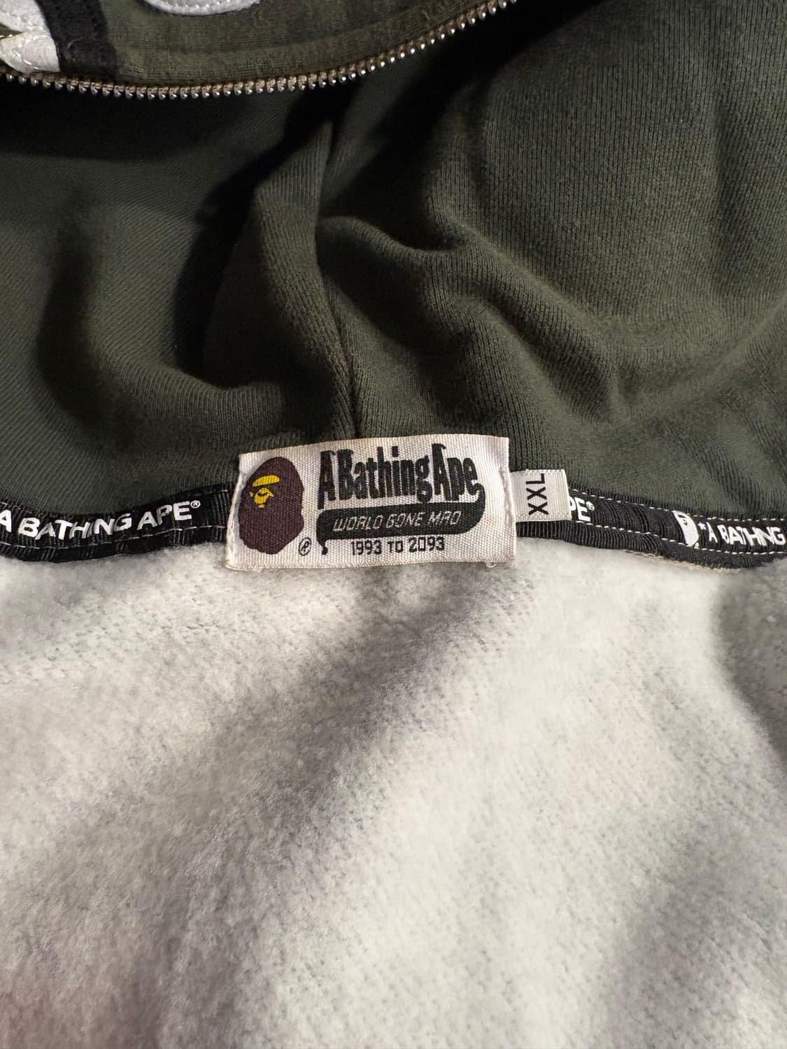 베이프 후드집업 팝니다! 상품이미지3