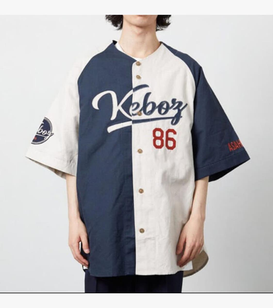 KEBOZ X FREAK’S STORE - BASEBALL JERSEY 상품이미지2