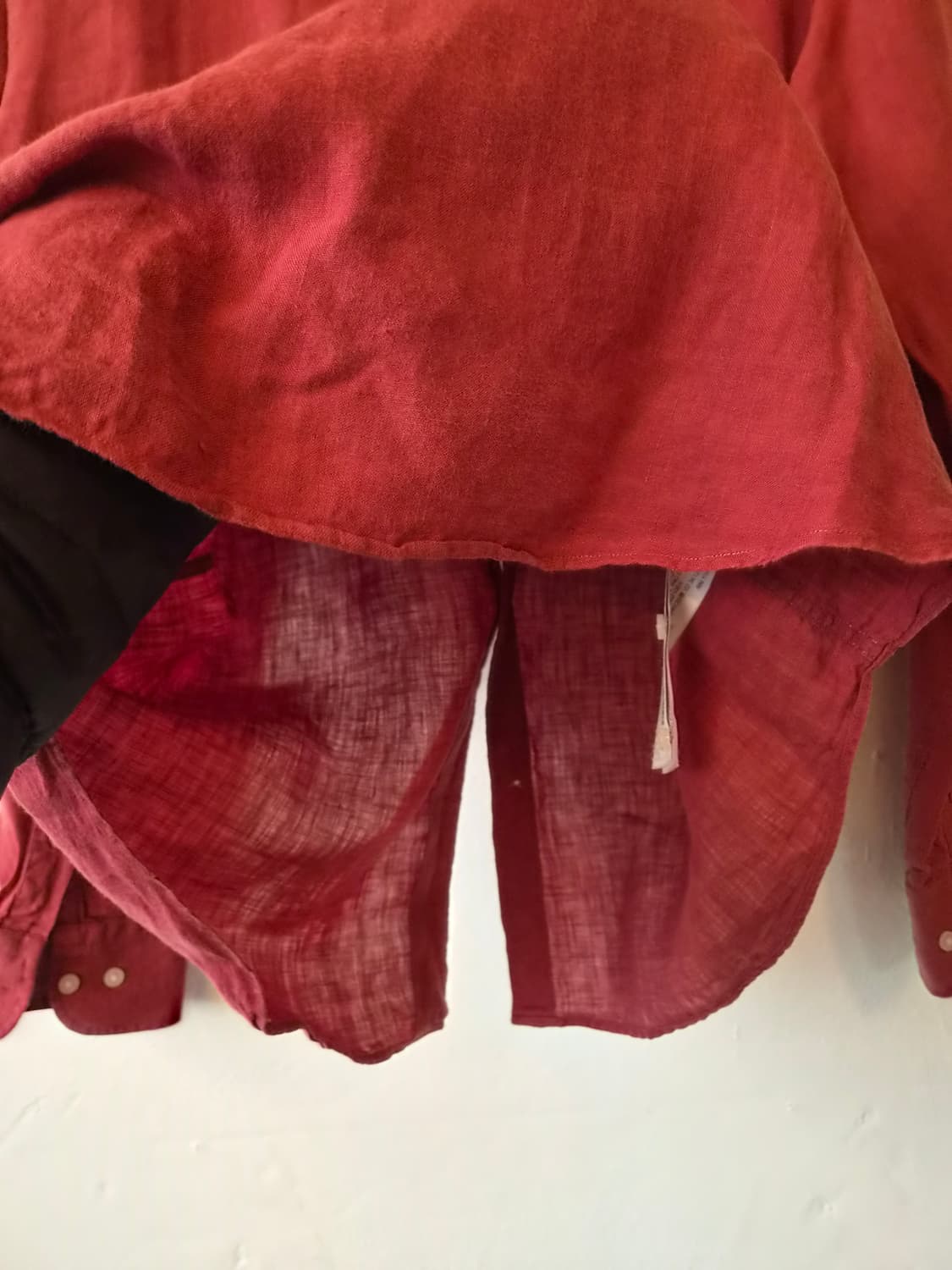 마시모뚜띠 남성 린넨긴팔셔츠 M사이즈 상품이미지4