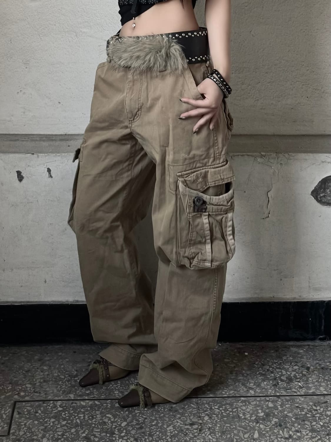Wide cargo pants 상품이미지2