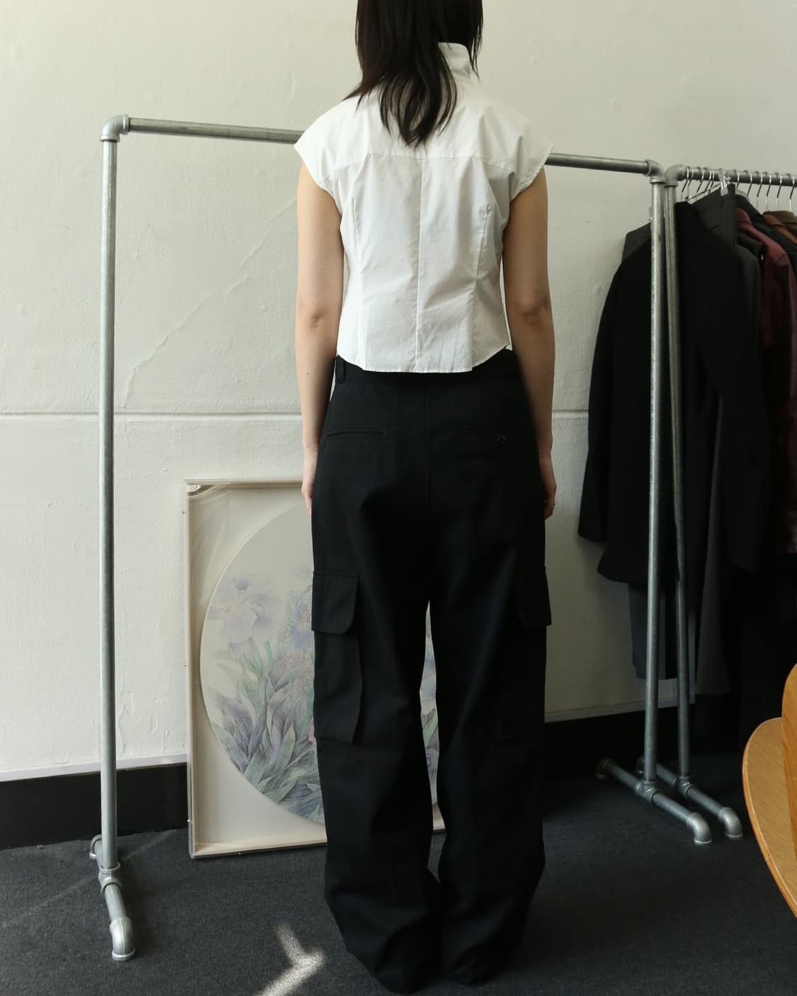 프릭스 스토어 블랙 카고 팬츠  상품이미지2