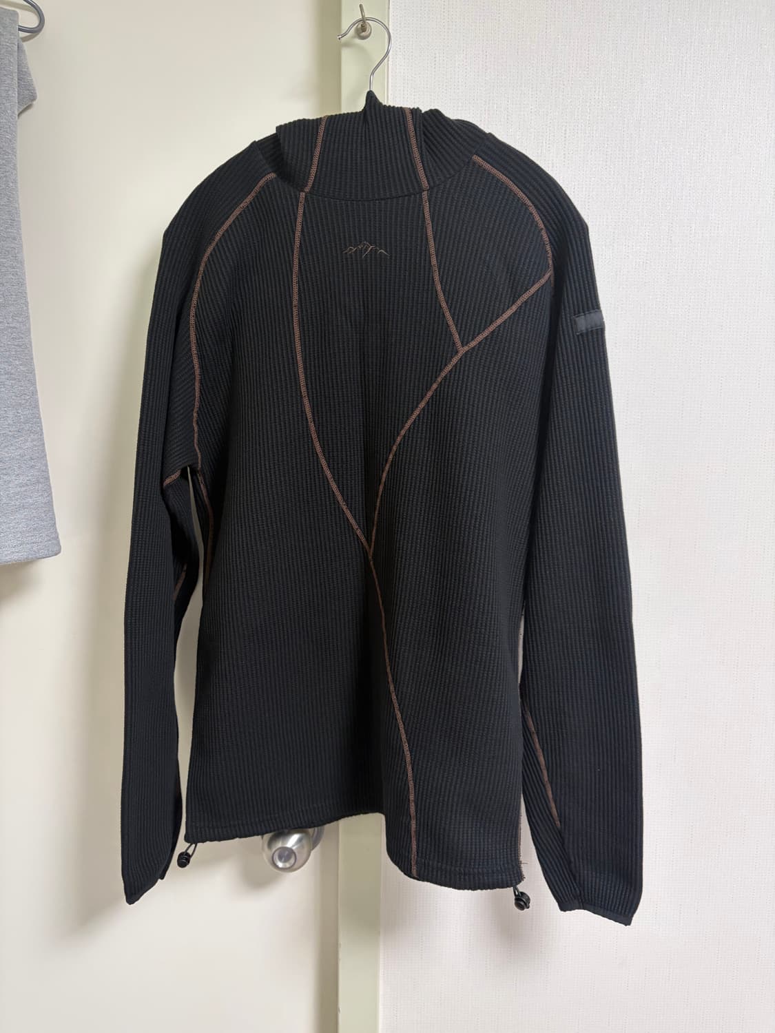 coldwarm(콜드웜) 와플 후드 블랙 L사이즈 새상품급 상품이미지2