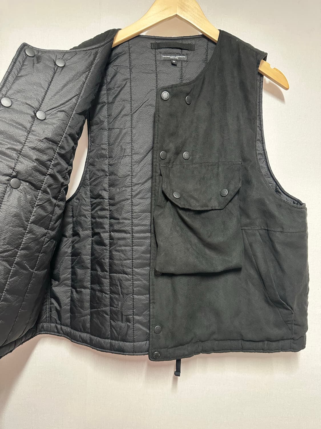 엔지니어드 가먼츠 스웨이드 커버베스트  상품이미지3