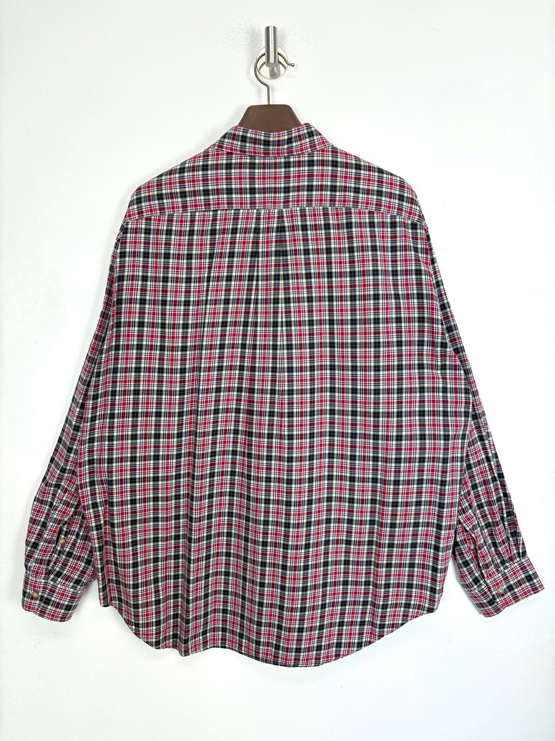 [4XL]POLO 레드체크 긴팔 셔츠 상품이미지9