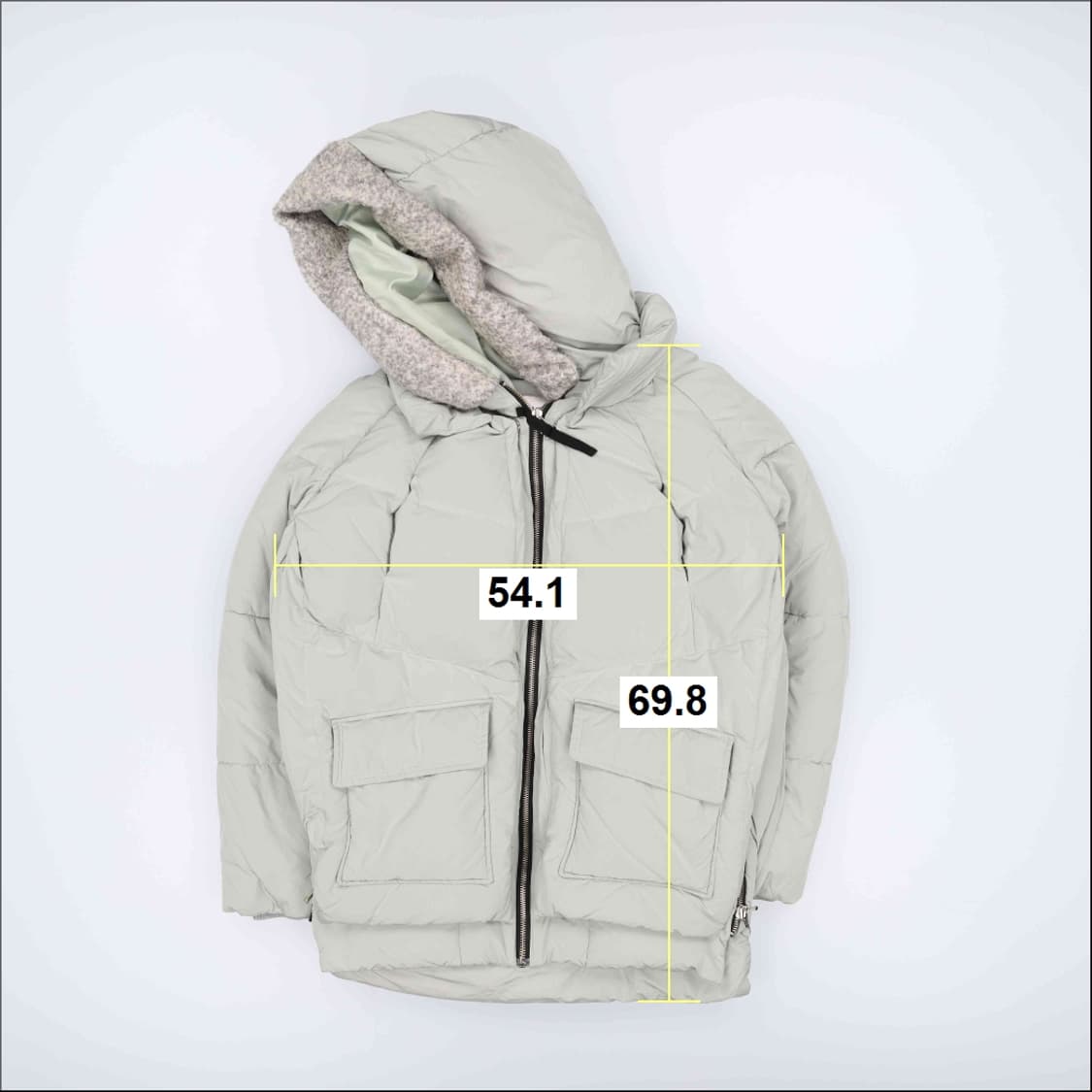 [85] 엣코너 여성 후드 다운패딩 점퍼 0106J 상품이미지6