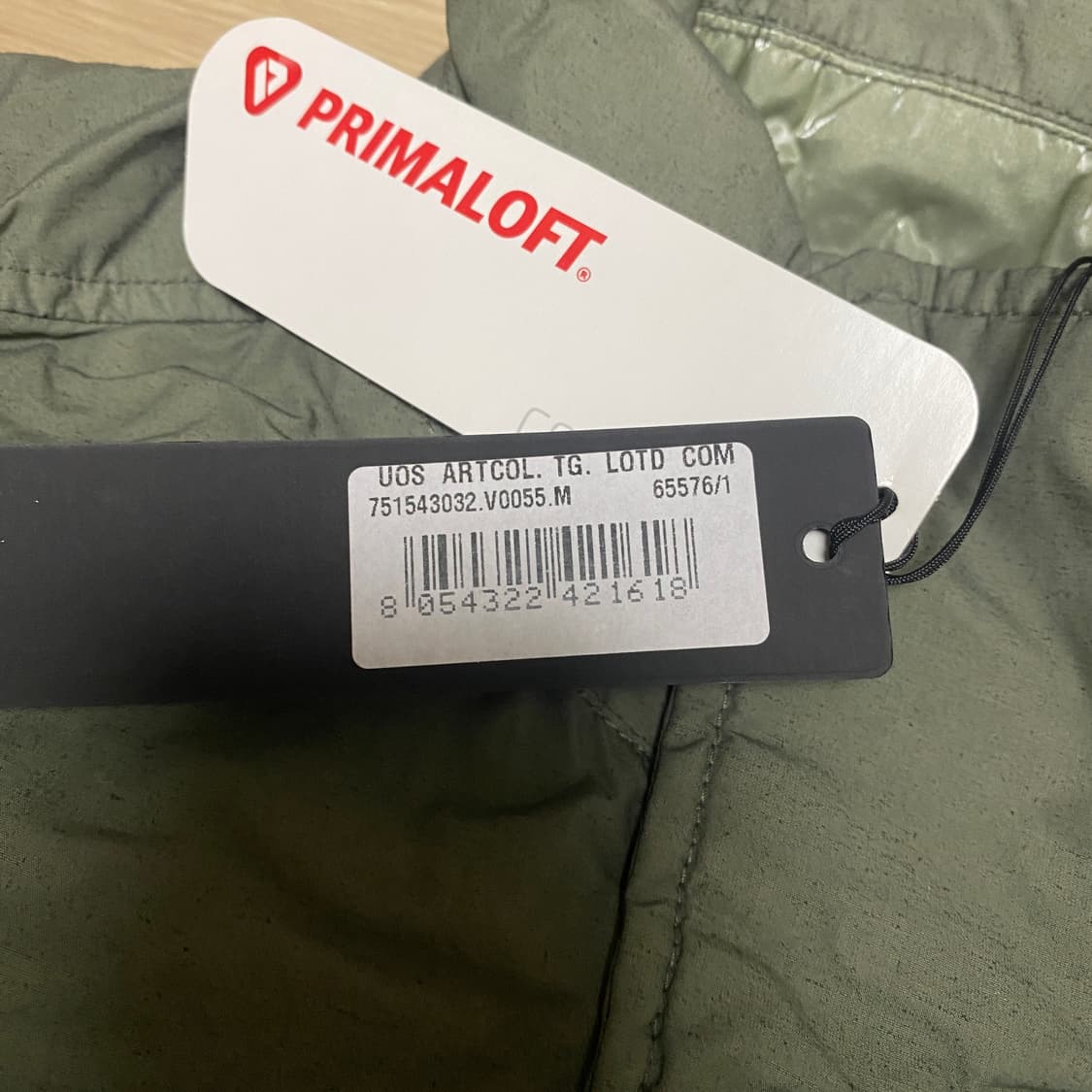 [ M ] 스톤 아일랜드 나슬란 프리마로프트 패딩 상품이미지4