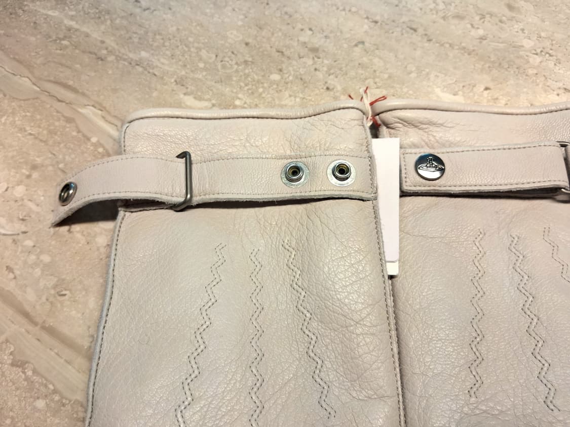 비비안웨스트우드 남성용 벨티드 가죽장갑 (새상품) 상품이미지7