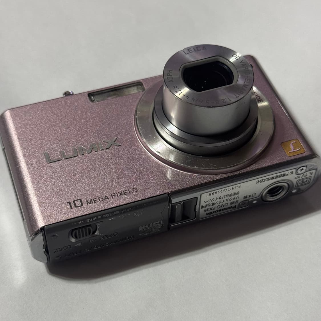 파나소닉 루믹스 fx35 (panasonic lumix ) 핑크 디카 상품이미지2