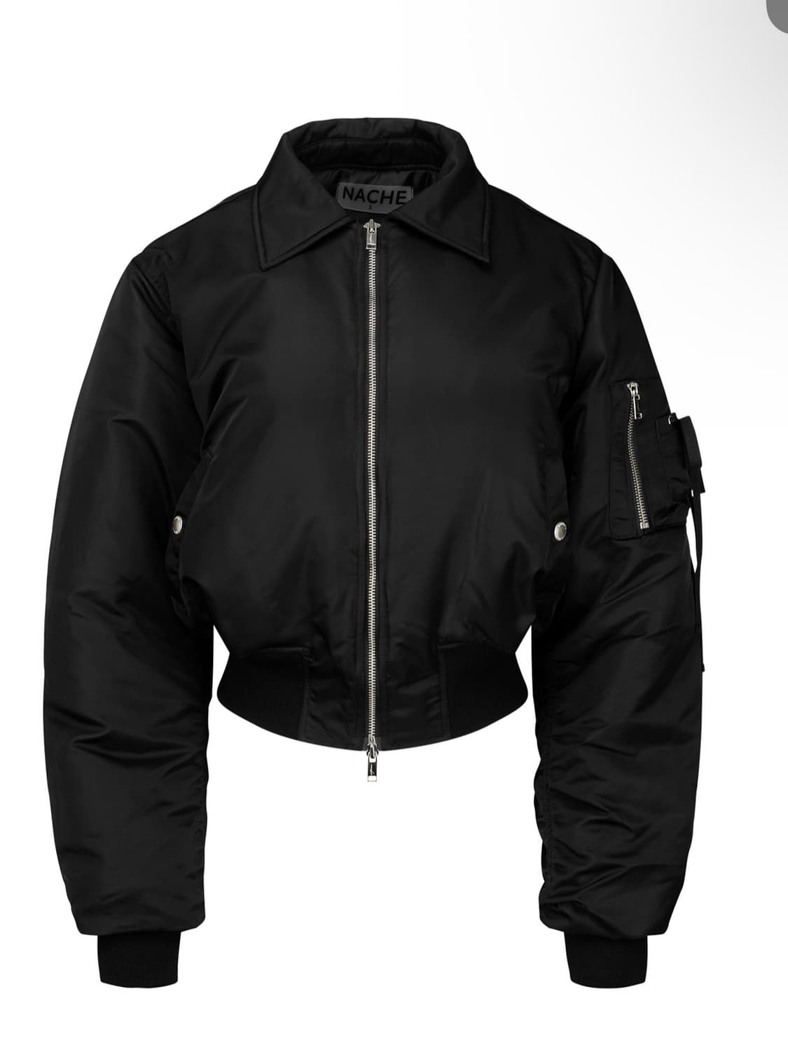 나체 크롭 봄버자켓 상품이미지4