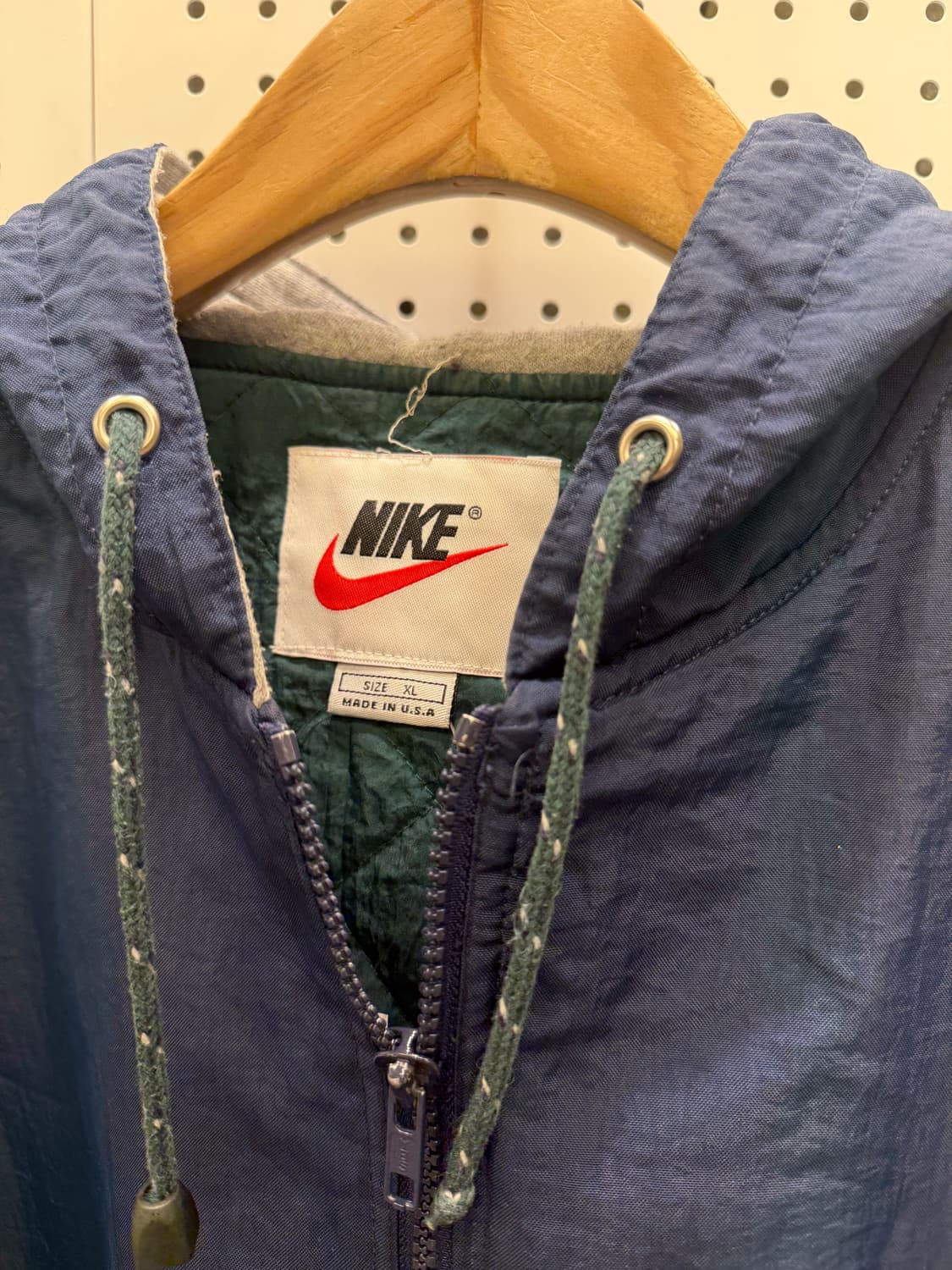 나이키 올드스쿨 투톤 빅로고 아노락 U294 상품이미지5