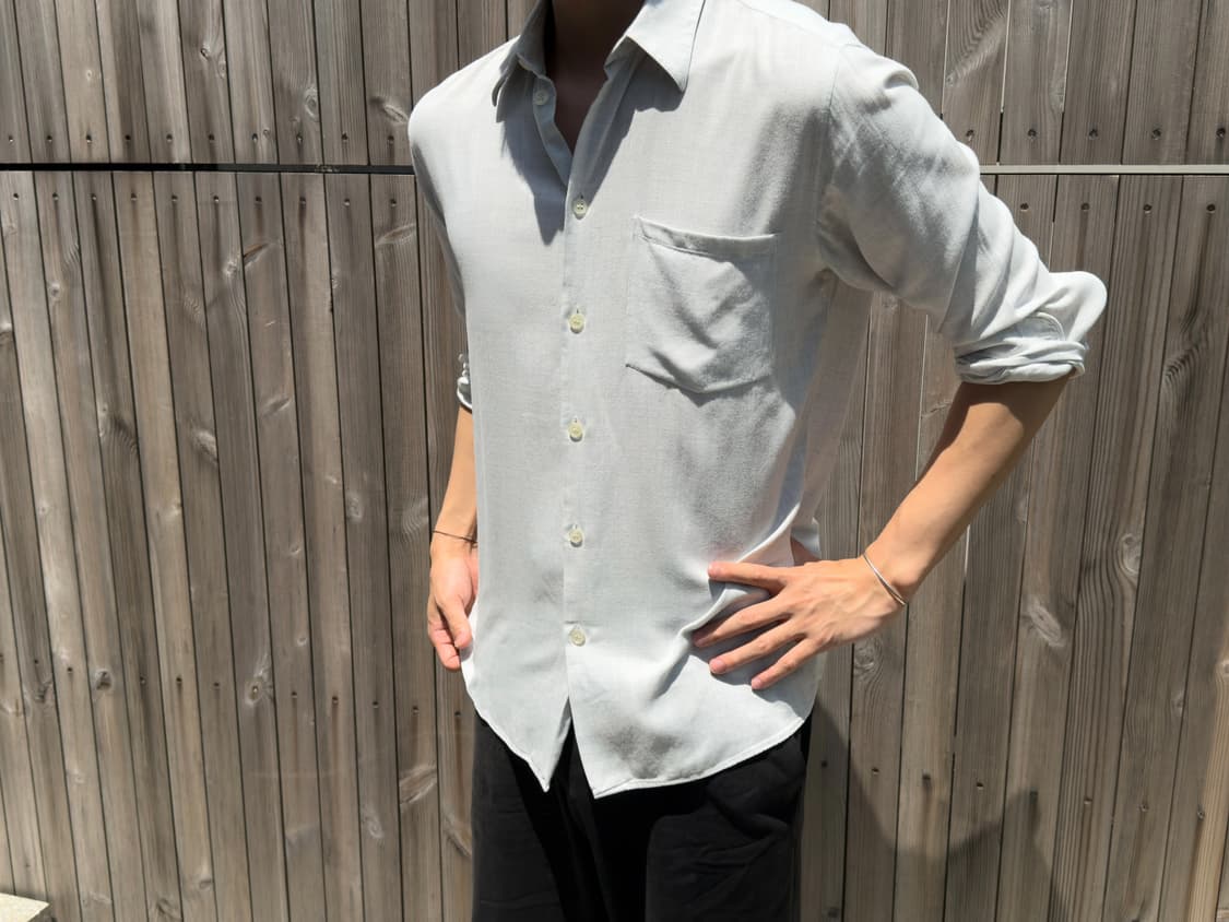 00s Helmut Lang Linen Shirt 상품이미지1
