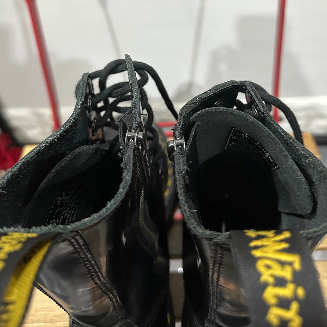 UK7) 닥터마틴 워커 남녀 공용 제이든 하이 블랙 상품이미지5