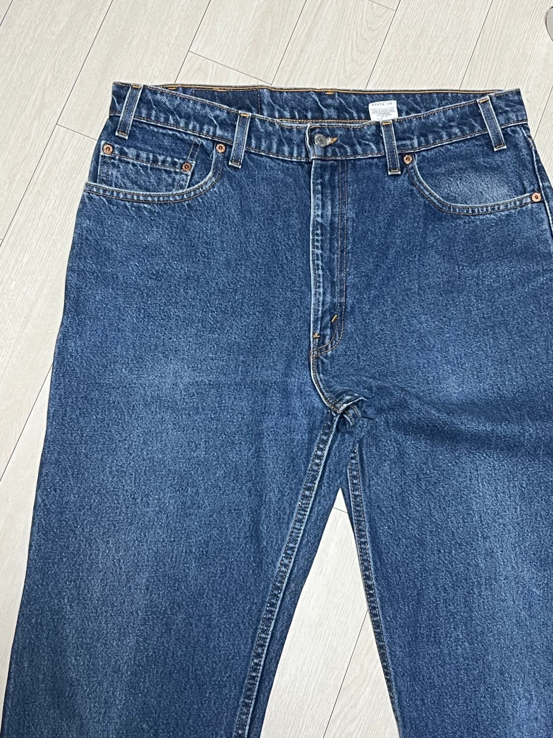 90s메이드인USA리바이스505진청데님팬츠 36x32 상품이미지2