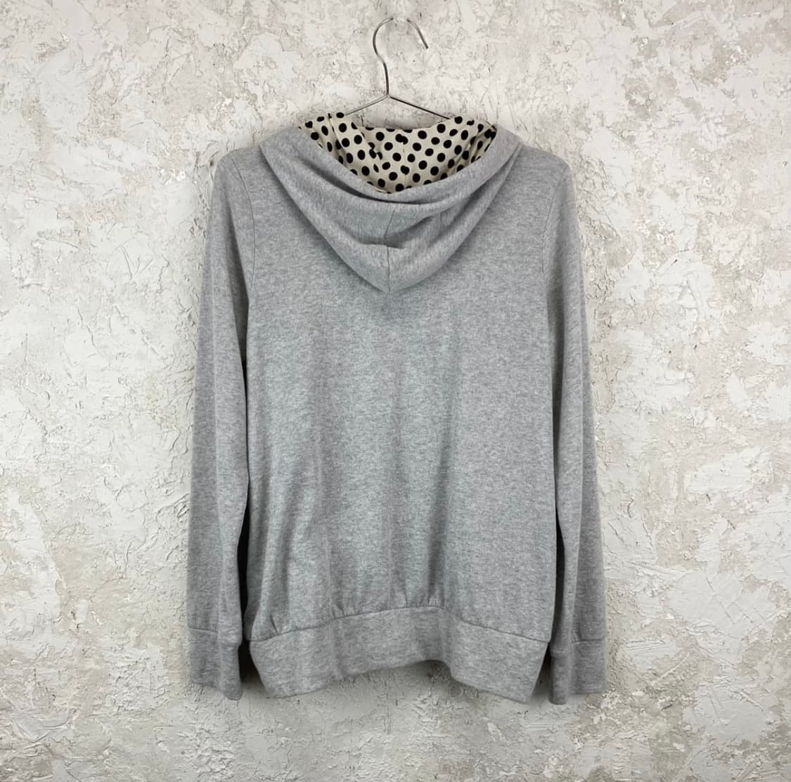 스나오 쿠와하라 폴카 도트 라이닝 후드 글리터 상품이미지4