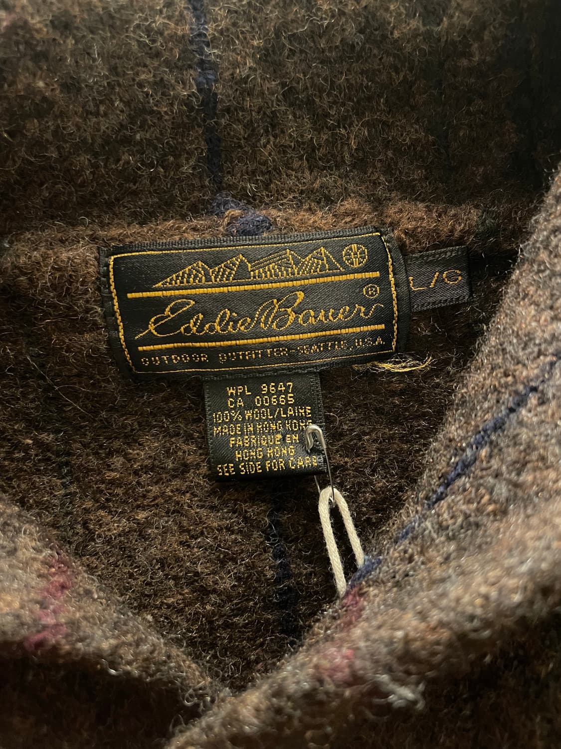 80~90s Vintage Eddie Bauer Wool Pullove 상품이미지4