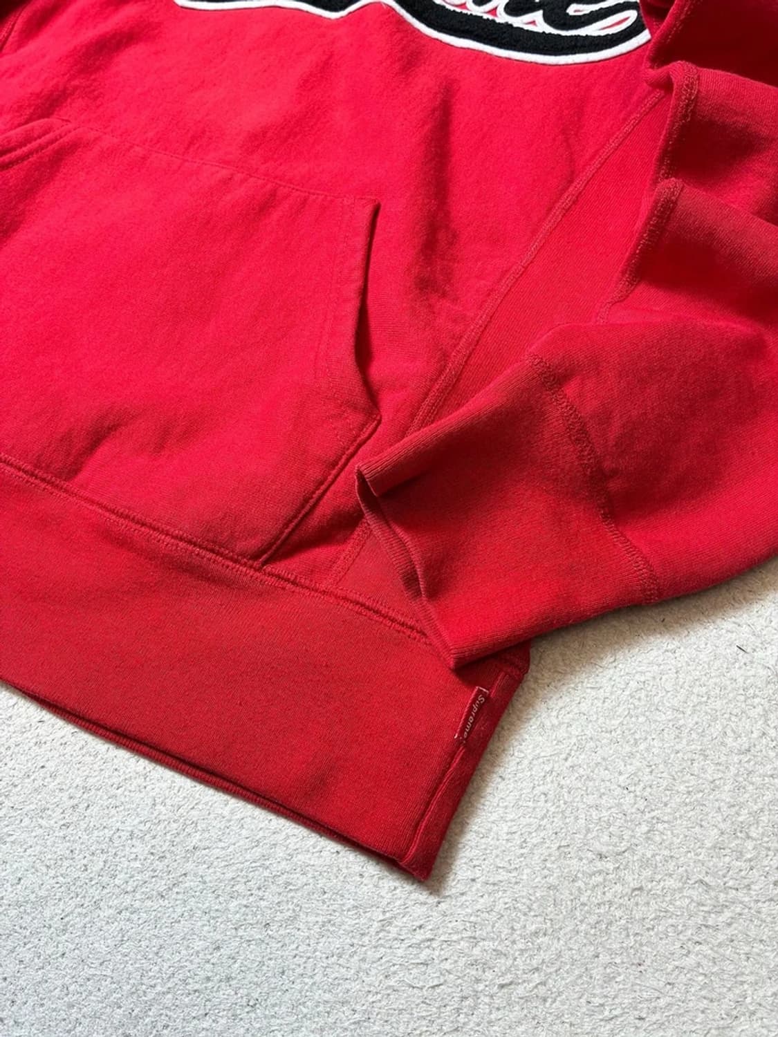 슈프림 클래식 러플 스크립트 스웻 후드티 PN7723 상품이미지4