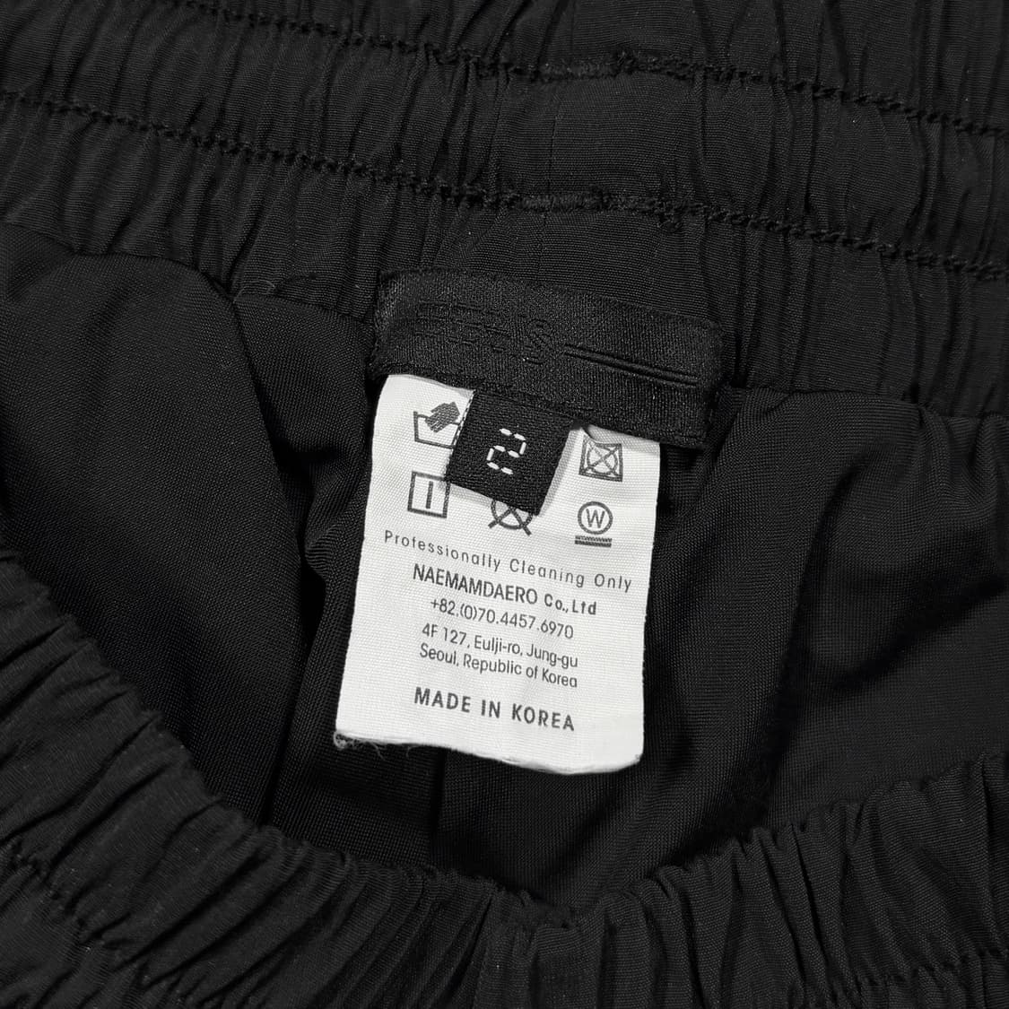 99%is 지퍼 디테일 나일론 조거 팬츠 상품이미지7