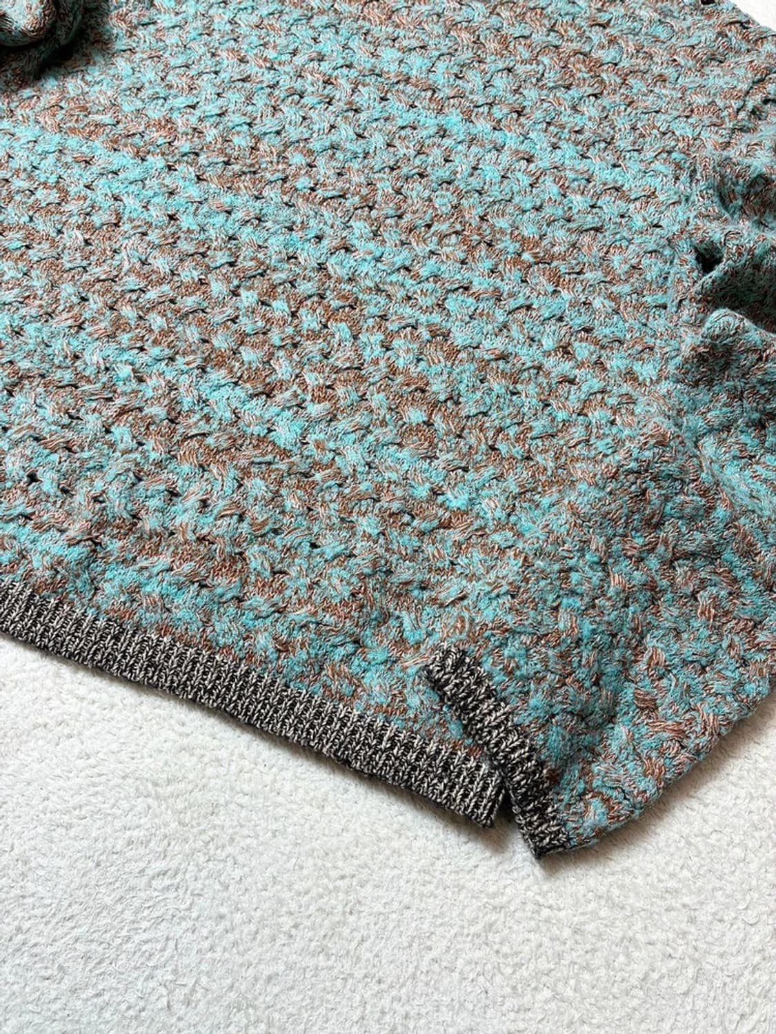 앤더슨벨 멀티 멜란지 크루넥 스웨터 PN6400 상품이미지5